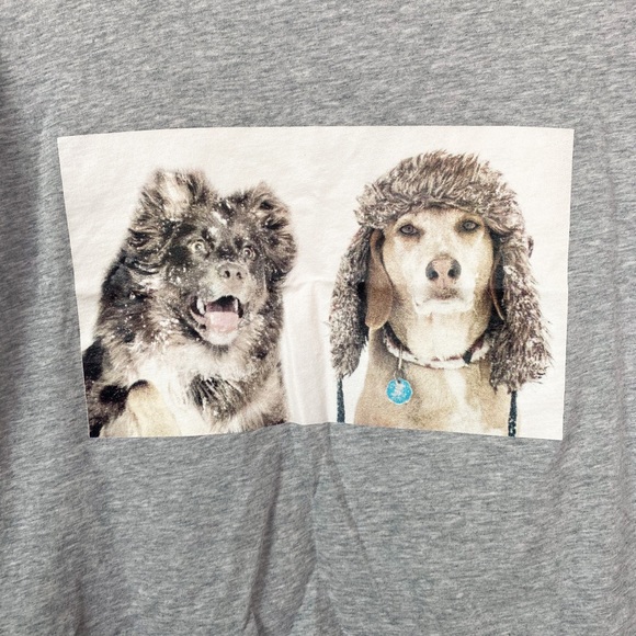 5/$50 🌷🌼🌿 AERIE Cropped Dog Graphic Tee Size XS - Picture 2 of 4